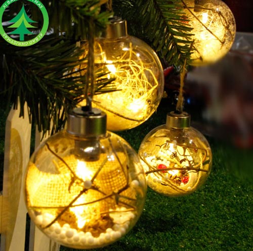 Đèn trang trí cây thông Noel bằng nhựa PVC
