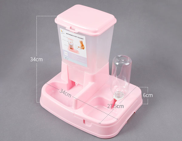 Kích Thước Bát Ăn Tự Động & Bình Uống Nước - Mã BABS57 Kích Thước Bát Ăn Tự Động & Bình Uống Nước - Mã BABS57